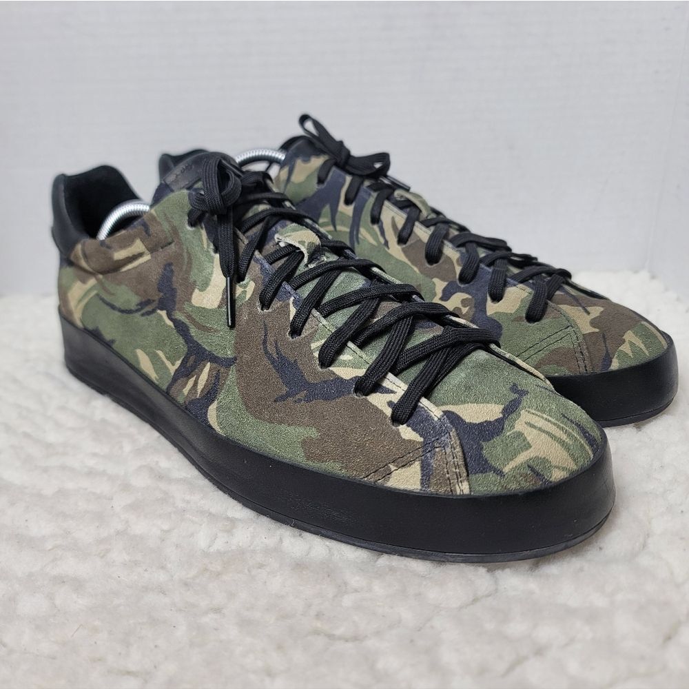 rag & bone New York Camo Canvas Leather Low Top Sneakers Men’s Size 45 EU 12